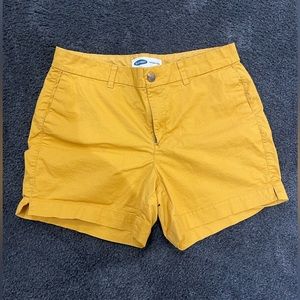 Old Navy Shorts Size 10 Mustard
